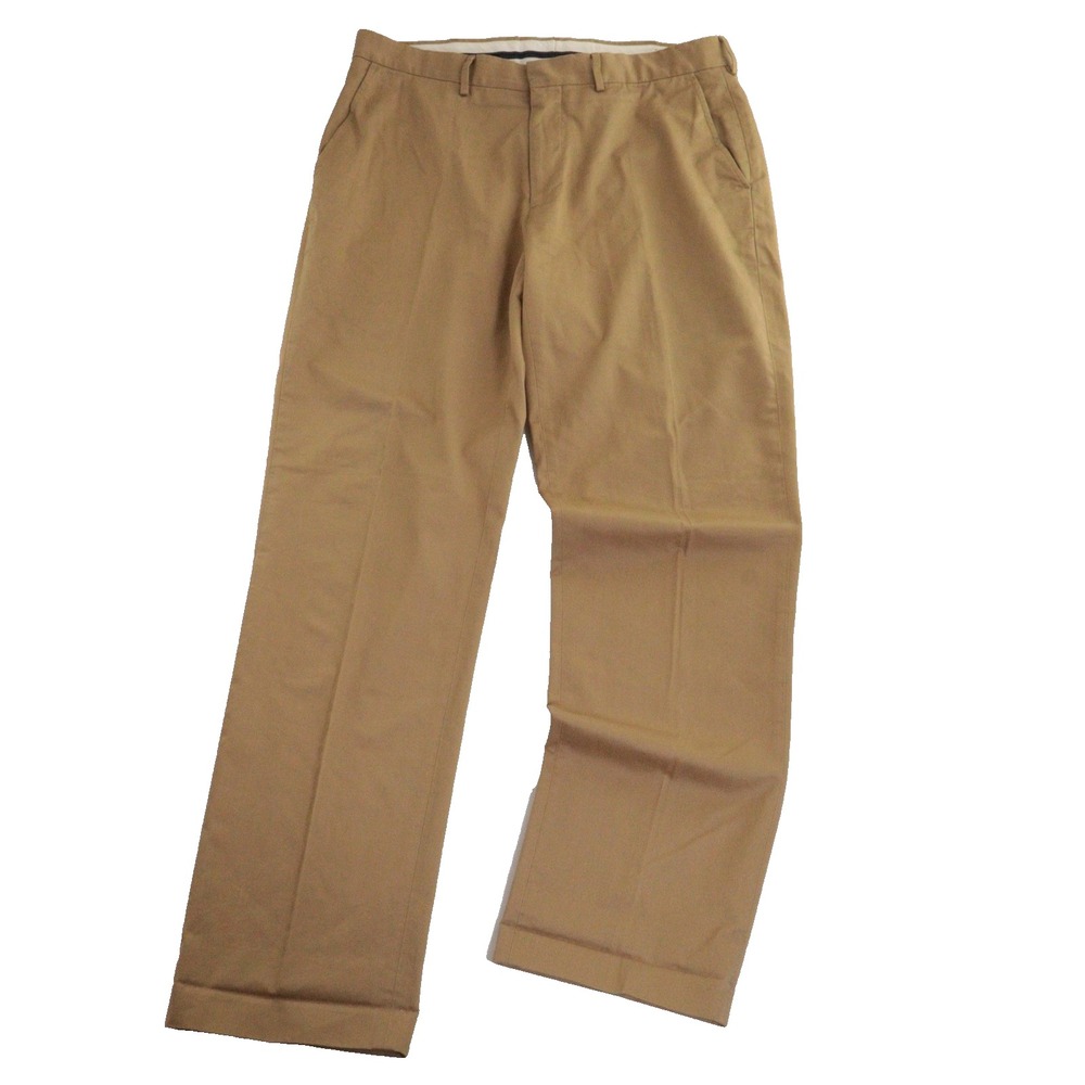 Polo Ralph Lauren Chino Pants Preston Fit Pima Cotton Tan Men 36x34